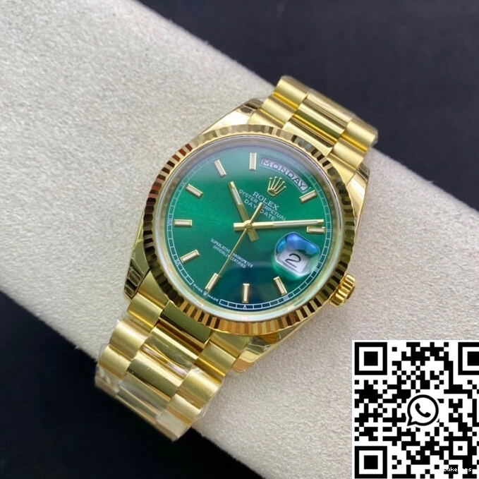 Day Rolex Green Date 118238 Factory Dial EW 0812